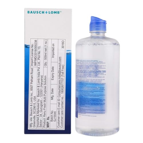 Bausch & Lomb Renu Fresh Multi-Purpose 500ml Contact Lens Solution (Pack of 1) - Image 2