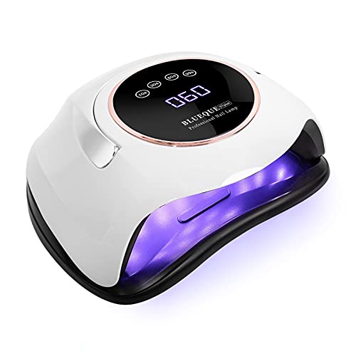 HanKeer 180W LED UV Lampe für Gelnägel,Nageltrockner Professionelle Nagellampe mit 4 Timer,Auto-Sensor,Touchscreen,Abnehmbare Magnet-Platte, LCD-Display Geeignet für Alle Gel (5T PLUS) thumbnail