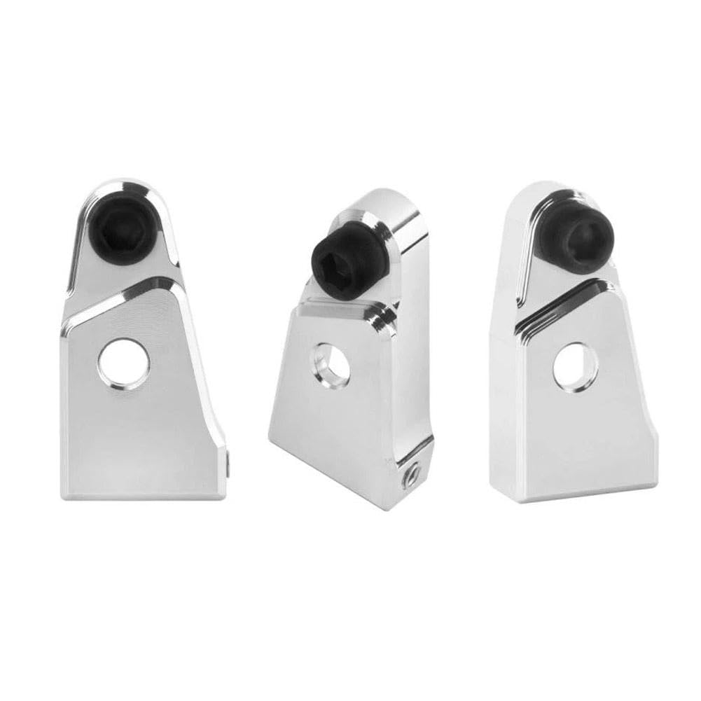 EZ Shift Neutral Gear Assist Kit Compatible with Harley Davidson Touring Dyna Softail Twin Cam, Silvery Aluminum Shift Lever Bracket, Easy Shift for Harley 1776-2026, Effortless Neutral Finder — view 7