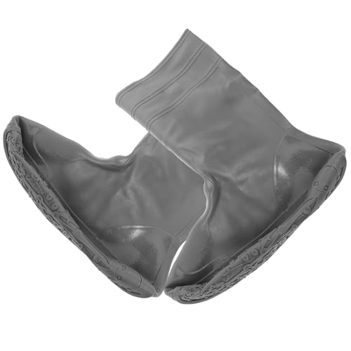 Couvre-chaussures de pluie en caoutchouc antidérapantes pour adulte en taille 42 43