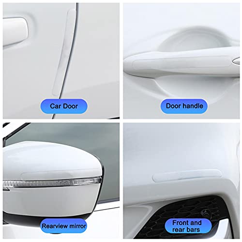 Universele lakbeschermingsfolie 4 + 4 stuks lakbeschermingsfolie anti-kras voor autodeurgrepen greepschalen en… - Image 5