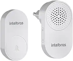 Campainha Sem Fio sem Bateria CIK 102 Branca Intelbras