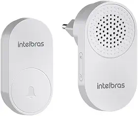 Campainha Sem Fio sem Bateria CIK 102 Branca Intelbras
