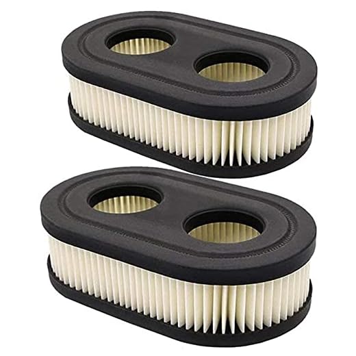Gräsklippares reservdelar 2st Ovala luftfilterpatroner för Troy-Bilt TB110 TB115 TB200 TB230 TB330 Walk-Bak-gräsklippare MTD Yard Machines Murray Craftsman Gräsklippare tillbehör