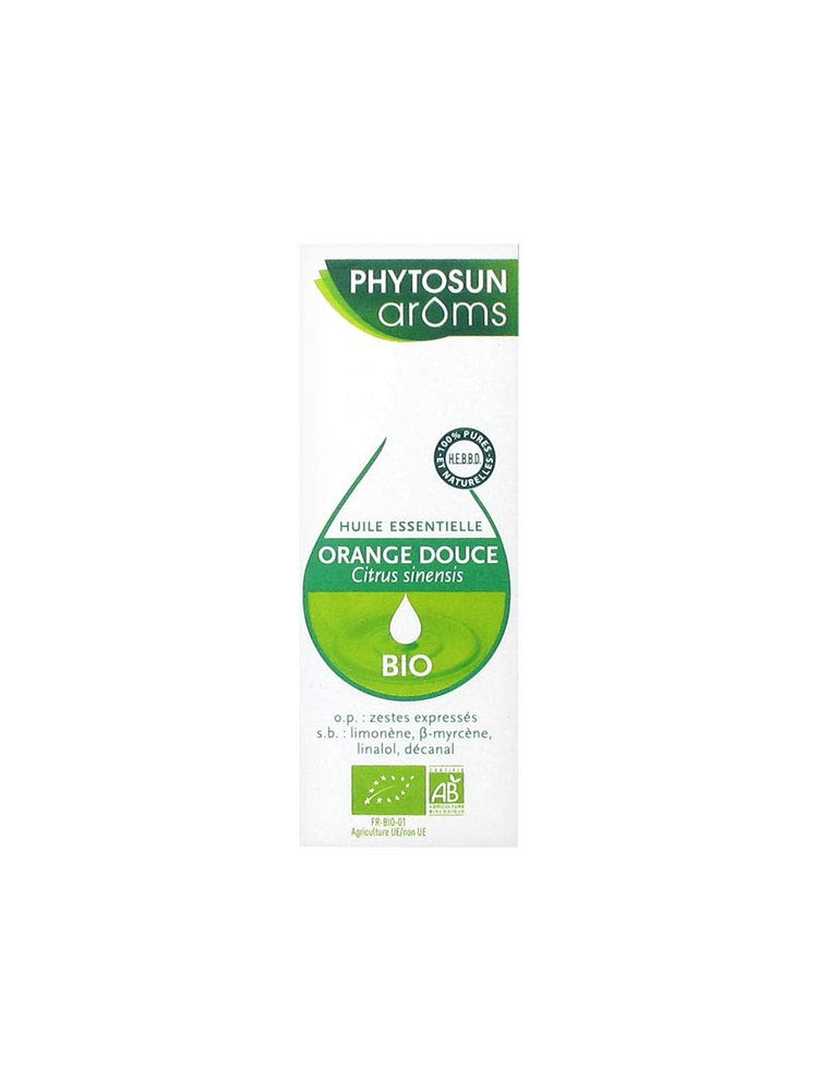 Phytosun Arôms Organic Essential Oil Sweet Orange (Citrus sinensis) 10ml