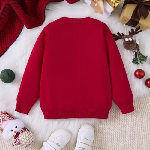 Pull de Noël enfant en matières de qualité supérieure avec capuche ajustable