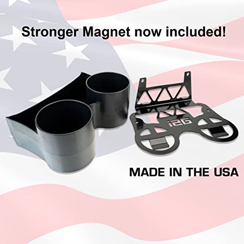 Portavasos trasero desmontable doble IAG para Ford Bronco 2021+ miniatura 4