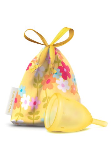 Ladycup - Copa menstrual"Yellow", Talla- L (Large)