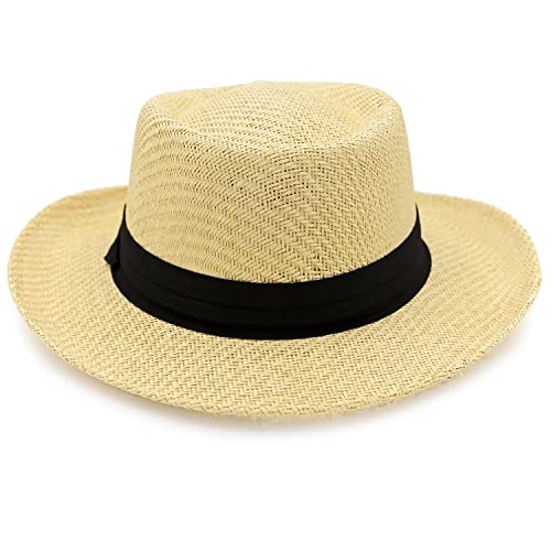 Sombrero Safari de Paja para Hombre Panama Jack miniatura 6