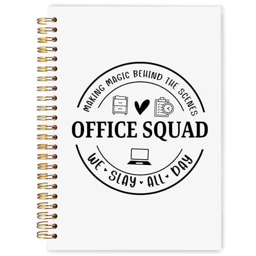 Carnet de notes pailleté Office Squad A5 rigide pour le bureau