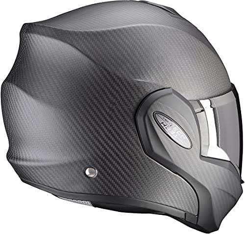 Casque Scorpion Exo-tech Carbon Solid contre le bruit et le vent sur autoroute - 3