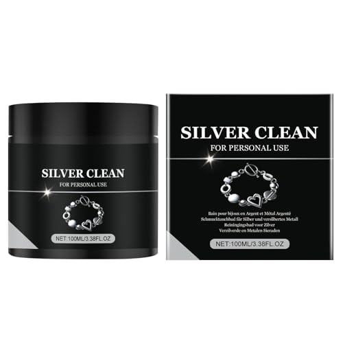 Limpiador De Plata Para Joyería,Líquido Anti Manchas Solución De Limpieza Para Joyas - Protector Limpiador Restaurador De Brillo Para Anillos Collares Pulseras Relojes Y