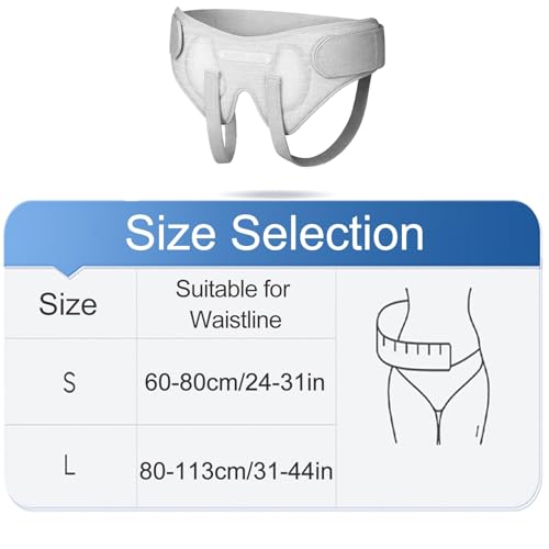 Faja para Hernia Inguinal para Hombre Soporte Ajustable miniatura 2