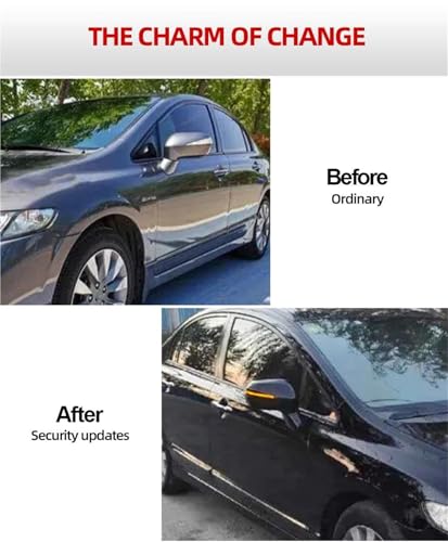 Clignotant de rétroviseur dynamique pour Civic Mk8 FD 2005-2011