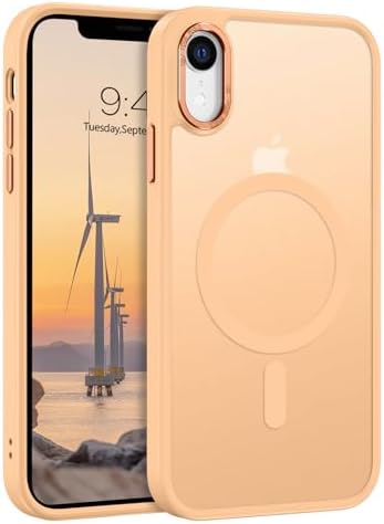 Telaso For IPhone Xs Max Case, IPhone Xs Max Phone Case Compatible With Magsafe Wireless Charging Translucent Matte Slim Anti-Scratch Non-Slip Military Grade Magnetic IPhone Xs Max Case, Hot Pink - View #8