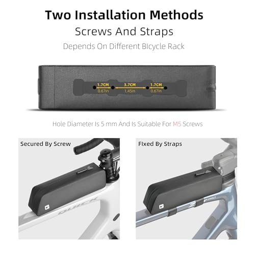 Rhinowalk Welded TPU Waterproof Top Tube Bag