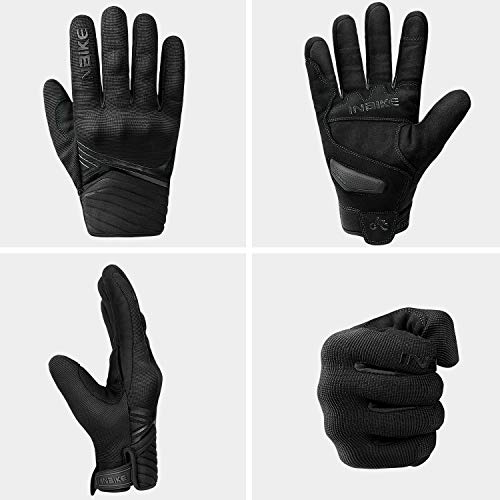 Inbike IM902W-CA-LTBK-M Waterproof Winter Motorcycle Gloves Thermal Fleece Touchscreen thumb #6