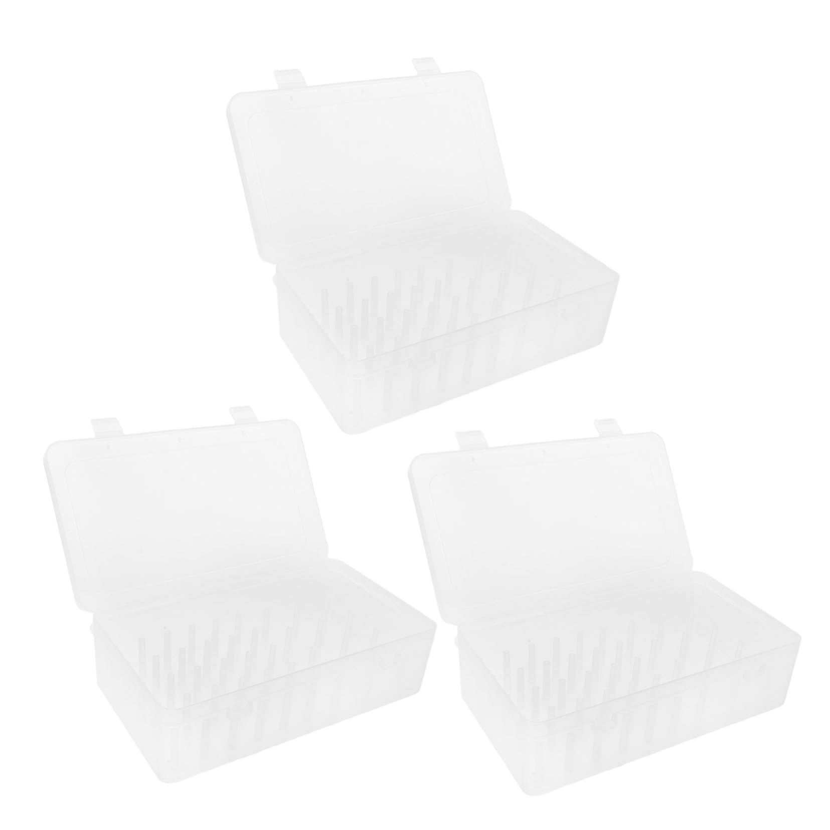 3piezas Caja De Almacenamiento De Hilo De Bordar Organizador De Costura Multifuncional Para Proyectos De Costura y Manualidades Caja Para Guardar Hilos De Coser Casa