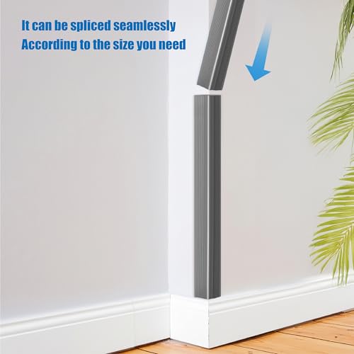 Image of Wall Corner Protectors 4 Pack,1.57x1.57x23.62x0.12 inch PVC Double Side Proof Corner Guards for Sharp Edges, Self-Adhesive Corner Protectors for Home, Kindergarten,Thickness-3mm(0.12 in)
