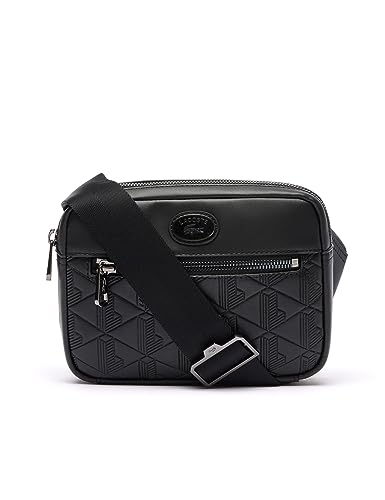 Lacoste Nh4401mr, Bolso de Hombro, Negro, Talla única