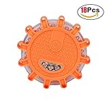 ♥ El destello de emergencia tiene un gancho que puedes colgar donde quieras. Además, los imanes fuertes aseguran que la luz sea brillante y se adhiera a la superficie de metal de hierro (por ejemplo, cuerpo, parachoques de automóvil o señal de tráfico).