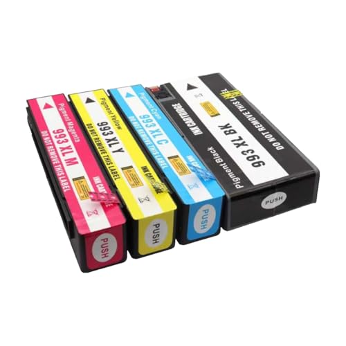 Cartouche d'encre 993X cyan pour imprimante PageWide Pro 772dn et 77740