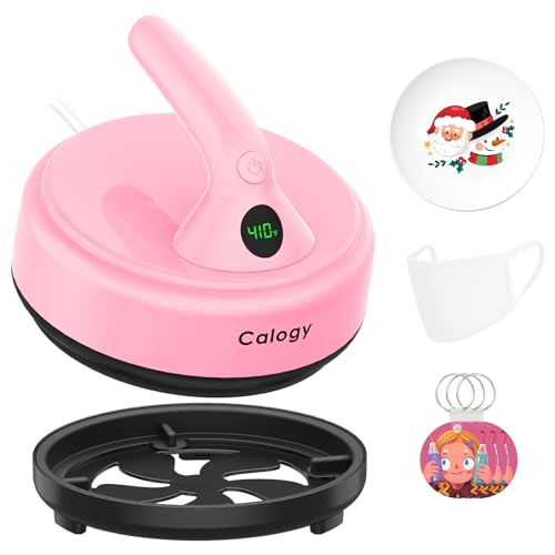 Calogy 5' Diameter Round Heat Press Machine for T-Shirt...