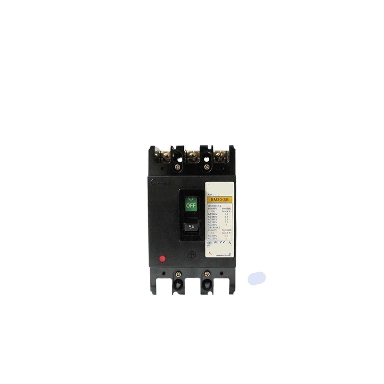 Disjoncteur moteur BM-60-SN 4P 10A stoppe surchauffe boîtier plastique