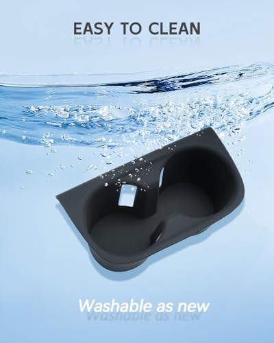 Image of CDEFG for 2023-2025 2026 Honda HR-V HRV Center Console Cup Holder Organizer Insert TPE Accessories