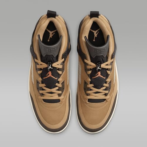 Jordan Spizike Low Men's Shoes (FQ1759-202, Flax/Black/Sanddrift/Baroque Brown) Size 84