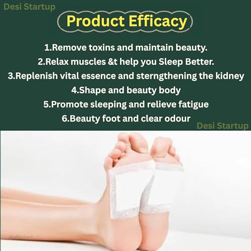 Image of Foot Patches (Pack Of 30)| Foot Pads For Weight Loss | Detox Foot Patches| Foot Pads for Detoxification|Natural Bamboo Vinegar Ingredients for Sleep Aid,Pain Relief,Herbal Skin Cleansing & Night Care