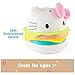 GUND Sanrio Official Hello Kitty Hamburger Plush, Collectible Plush Toy, Stuffed Animal for Ages 1 and Up, Pink/White, 8”