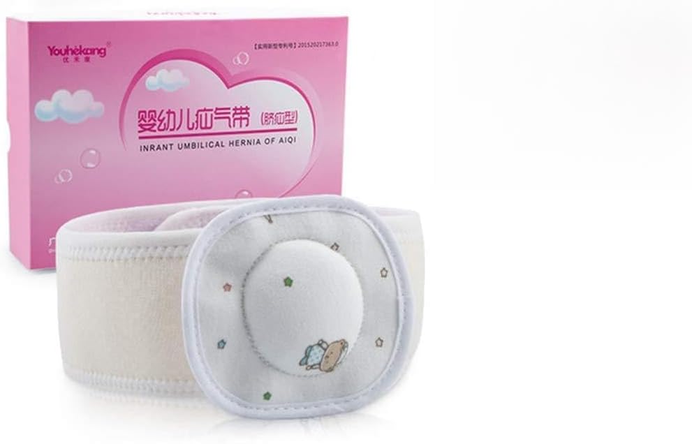 Baby Hernia Belt, Suitable For Children Aged 0-2, Infant Abdominal Binder, Baby Navel Truss Support, Newborn Navel Sticker, Children's Breathable Bag,M