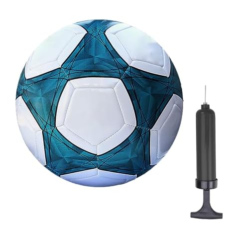 AYANICA Soccer Ball Size 3,4,5 Soft PU for Practice Training Gift Boys Girls Kid Come with Pump and Needle Cover