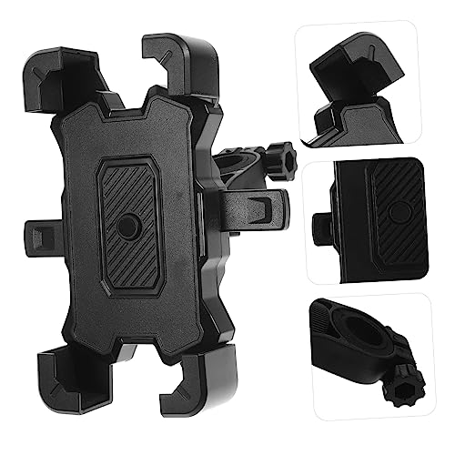 CLISPEED 2 Peças Suporte De Bicicleta Para Scooter Suporte De Telefone Para Guidão De Motocicleta Pe