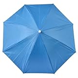Regenschirmhut, Angelschirm, verstellbar, faltbar, Kopfbedeckung mit elastischem Band für Golf,...