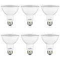 Sunlite 41126 LED PAR30 Long Neck Recessed Light Bulb, 9 Watt, (75W EQ), 850 Lm, Medium E26 Base, Dimmable, ETL Listed, 35 Degrees Beam Angle, Energy Star Certified, 2700K Soft White, 6 Pack