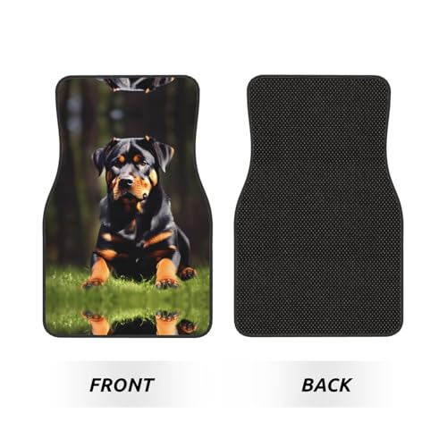 Tapis de sol de voiture Rottweiler robuste pour auto SUV camion - 7