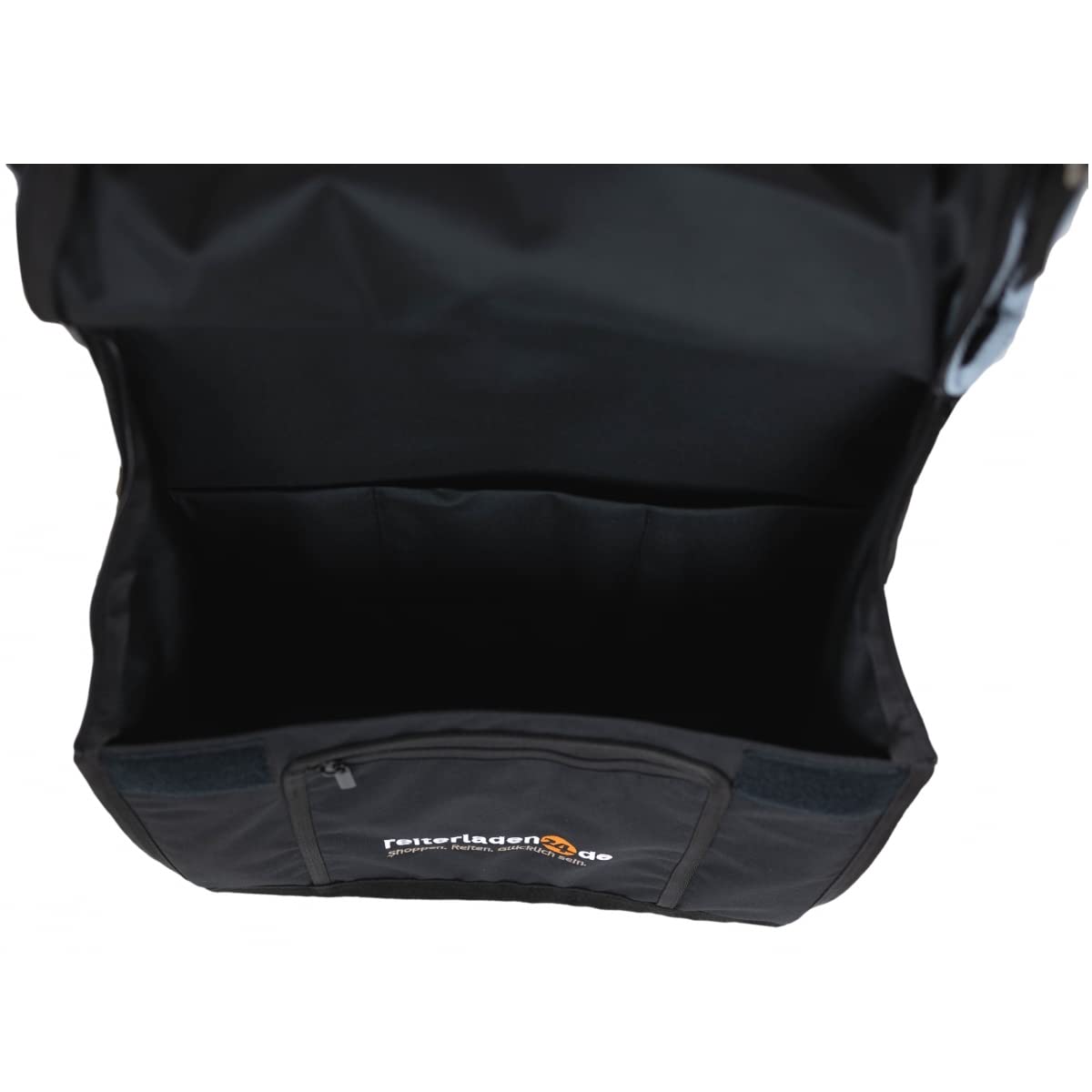 RL24 - Boxentasche für Pferde | Putztasche für die Box | Putzzeug-Aufbewahrung zum Aufhängen | in Schwarz & ohne Inhalt | Putzbeutel mit 2 Gurten | Pferdezubehör für die Pferdepflege