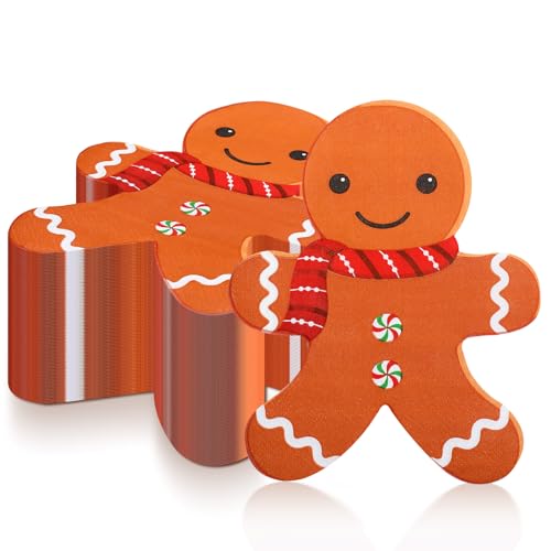 Servilletas de Navidad desechables de papel absorbente para mesa de invitados de Año Nuevo 1