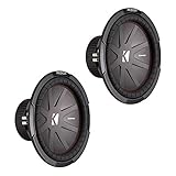 Kicker (2) 43CWR124 Comp R Car Audio Suwboofer...