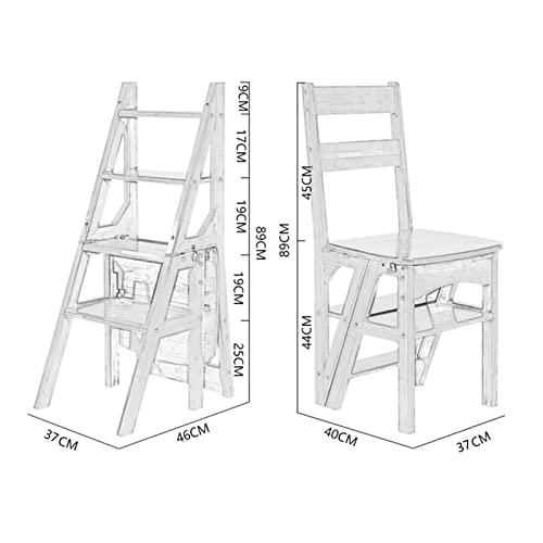 Taburete de escalera de 4 peldaños para alcanzar altura de forma segura 8