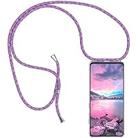 Evelatus P30 Lite in silicone TPU trasparente con cinturino da collo