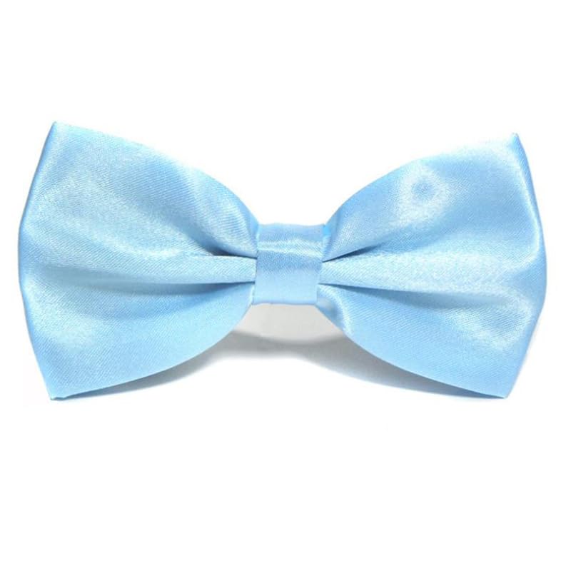 rr design Classic Black Bow Tie for Men - Elegant Neckwear for Formal Occasions- available with gift box-picture-3