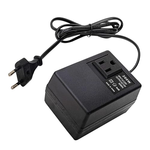 Convertisseur de tension portable 200W pour charger vos appareils américains en Europe