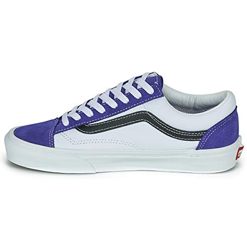 Vans Vans Style 36 Trainers Men White/Blue Low Top Trainers Shoes 6.5 Men's /8 Women's
