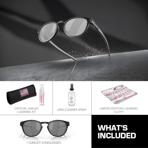 Oakley OO9265 LATCH MATTE – Polarized/Non-Polarized - Oval Shape Sunglasses with Official Eyewear Kit Bundle3