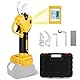 Astschere Kompatibel mit Dewalt 20v(ohne Akku), Max. Öffnung 45 mm, 30 mm Schnittdurchmesser, LCD Display Elektrische Astschere Wiederaufladbare Astschere für Äste, Blumen (DW)