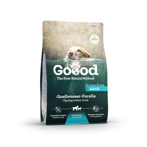 GOOOD Adult Quellwasser Forelle Trockenfutter getreidefrei, 10 kg