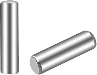 uxcell 2.5 x 10mm(Approx 3/32") Dowel Pin 304 Stainless Steel Wood Bunk Bed Dowel Pins Shelf Pegs Support Shelves 25Pcs